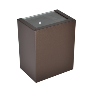 Arandela 6208 Alumínio para lâmpada Halopim ou LED - Café